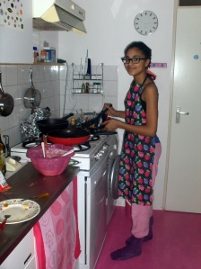 Anna in de keuken